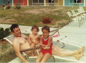 Resting up after some pool time. 