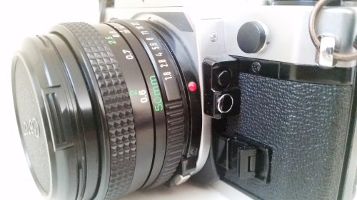 my beloved Canon AE-1