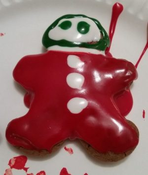 ...a not exactly perfect cookie that recalls a sweet (pun intended) Christmas memory